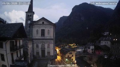 immagine della webcam nei dintorni di Fobello: webcam Campertogno
