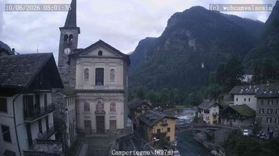 immagine della webcam nei dintorni di Issime: webcam Campertogno