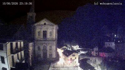 immagine della webcam nei dintorni di Varallo: webcam Campertogno