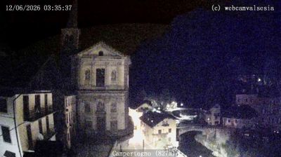 immagine della webcam nei dintorni di Bielmonte: webcam Campertogno