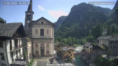 immagine della webcam nei dintorni di Balmuccia: webcam Campertogno