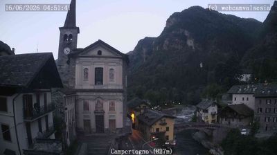 immagine della webcam nei dintorni di Bielmonte: webcam Campertogno