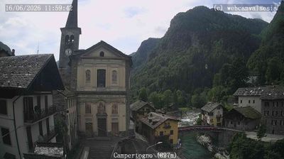 immagine della webcam nei dintorni di Pianalunga: webcam Campertogno
