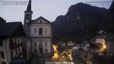 immagine della webcam nei dintorni di Rimasco: webcam Campertogno