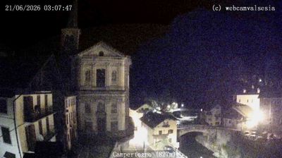 immagine della webcam nei dintorni di Gressoney-Saint-Jean: webcam Campertogno