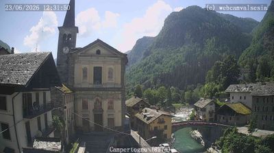 immagine della webcam nei dintorni di Riva Valdobbia: webcam Campertogno