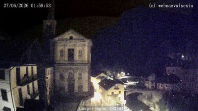 immagine della webcam nei dintorni di Rosazza: webcam Campertogno