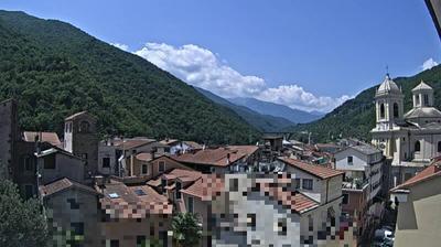 immagine della webcam nei dintorni di Badalucco: webcam Pieve di Teco