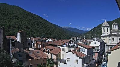 immagine della webcam nei dintorni di Cervo: webcam Pieve di Teco