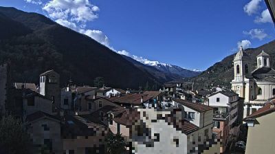 immagine della webcam nei dintorni di Briga Alta: webcam Pieve di Teco