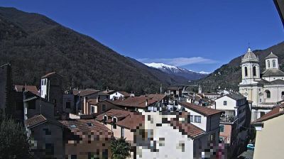 immagine della webcam nei dintorni di San Bartolomeo al Mare: webcam Pieve di Teco