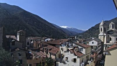 immagine della webcam nei dintorni di San Bartolomeo al Mare: webcam Pieve di Teco