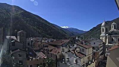 immagine della webcam nei dintorni di Borghetto d'Arroscia: webcam Pieve di Teco