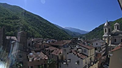 immagine della webcam nei dintorni di Monesi: webcam Pieve di Teco