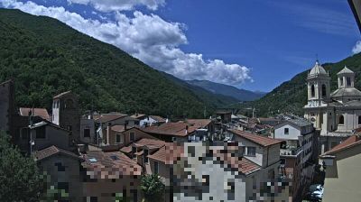 immagine della webcam nei dintorni di San Bartolomeo al Mare: webcam Pieve di Teco