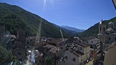 immagine della webcam nei dintorni di Aurigo: webcam Pieve di Teco