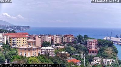 immagine della webcam nei dintorni di Spotorno: webcam Savona