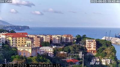 immagine della webcam nei dintorni di Valleggia: webcam Savona