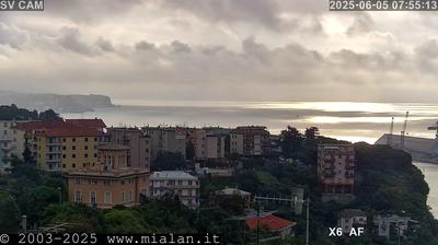 immagine della webcam nei dintorni di Voze: webcam Savona