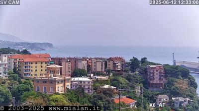 immagine della webcam nei dintorni di Arenzano: webcam Savona