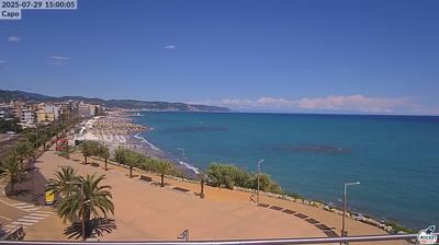 immagine della webcam nei dintorni di Loano: webcam Borghetto Santo Spirito