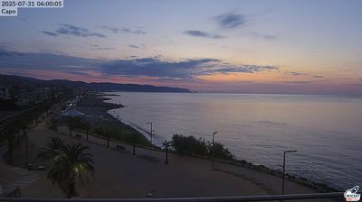 immagine della webcam nei dintorni di Aquila di Arroscia: webcam Giardini