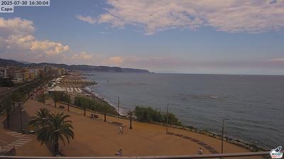 immagine della webcam nei dintorni di Spotorno: webcam Borghetto Santo Spirito