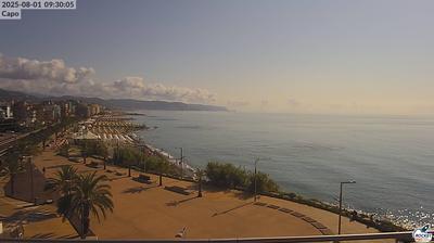immagine della webcam nei dintorni di Borghetto Santo Spirito: webcam Giardini
