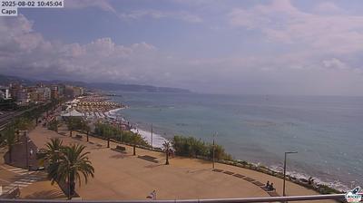 immagine della webcam nei dintorni di Pietra Ligure: webcam Borghetto Santo Spirito
