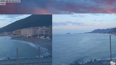 immagine della webcam nei dintorni di Aquila di Arroscia: webcam Giardini