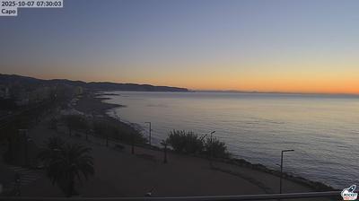 immagine della webcam nei dintorni di Finale Ligure: webcam Borghetto Santo Spirito