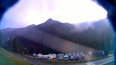 immagine della webcam nei dintorni di Cervinia Plateau Rosa: webcam Staffal