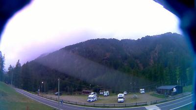 immagine della webcam nei dintorni di Cervinia Plateau Rosa: webcam Staffal