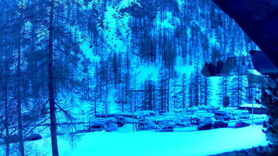 immagine della webcam nei dintorni di Cervinia Plan Maison: webcam Staffal