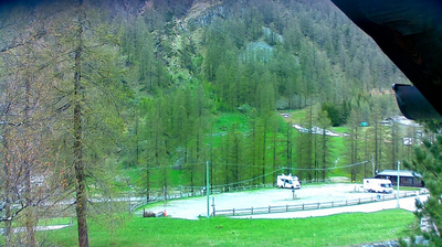 immagine della webcam nei dintorni di Cervinia Plateau Rosa: webcam Staffal