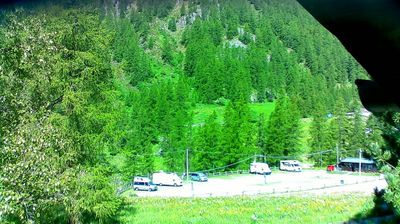 immagine della webcam nei dintorni di Cervinia Plateau Rosa: webcam Staffal