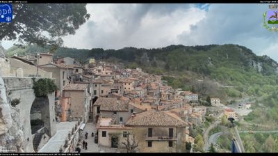 immagine della webcam nei dintorni di Sante Marie: webcam Cervara di Roma