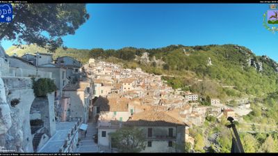 immagine della webcam nei dintorni di Colle di Tora: webcam Cervara di Roma
