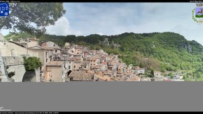 immagine della webcam nei dintorni di Capranica Prenestina: webcam Cervara di Roma