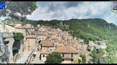 immagine della webcam nei dintorni di Capranica Prenestina: webcam Cervara di Roma