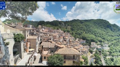 immagine della webcam nei dintorni di Capranica Prenestina: webcam Cervara di Roma