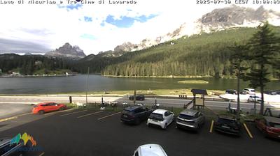 Preview delle webcam di Auronzo di Cadore › Nord: Lake Misurina