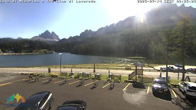 immagine della webcam nei dintorni di Cortina d'Ampezzo: webcam Misurina