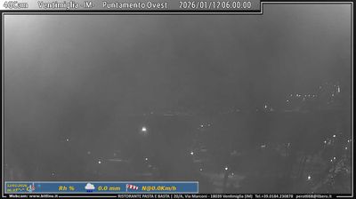 immagine della webcam nei dintorni di Castel Vittorio: webcam Ventimiglia