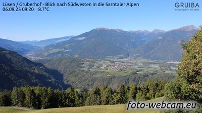 immagine della webcam nei dintorni di Luson: webcam Rodengo