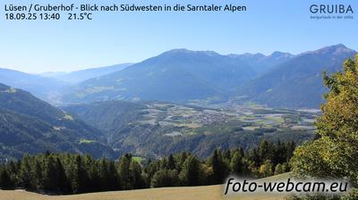 immagine della webcam nei dintorni di Racines: webcam Rodengo