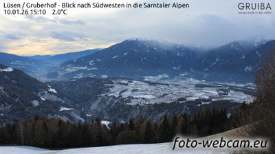 immagine della webcam nei dintorni di Chienes: webcam Rodengo