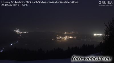 immagine della webcam nei dintorni di Campo Tures: webcam Rodengo