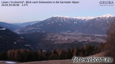 immagine della webcam nei dintorni di Colle Isarco: webcam Rodengo