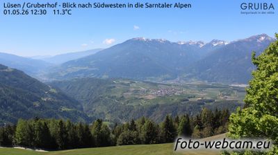 immagine della webcam nei dintorni di Campo di Trens: webcam Rodengo